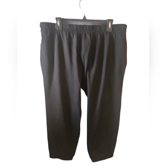 Lululemon on the fly crop joggers black sz 12 WP165 - Picture 3 of 6